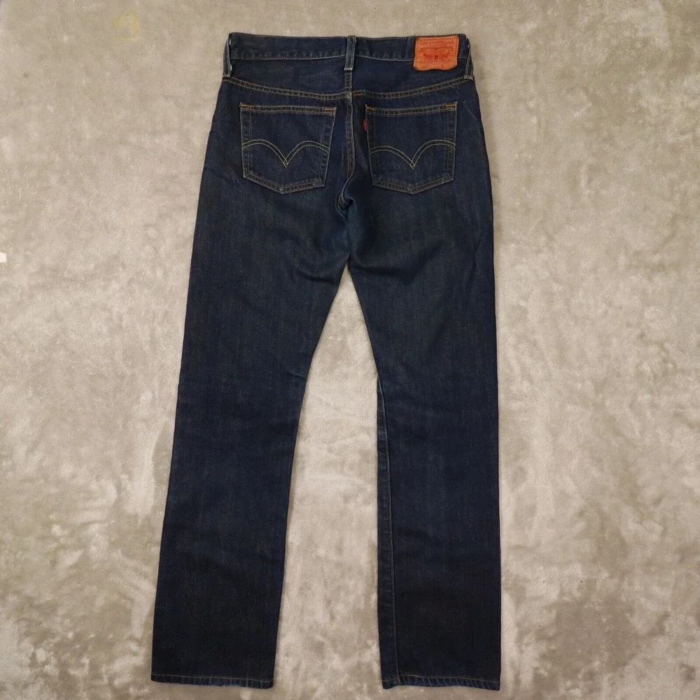 Levi's 501XX Men's 2007‎ Blue Button Fly Denim Jeans size 27x32 act 30x32